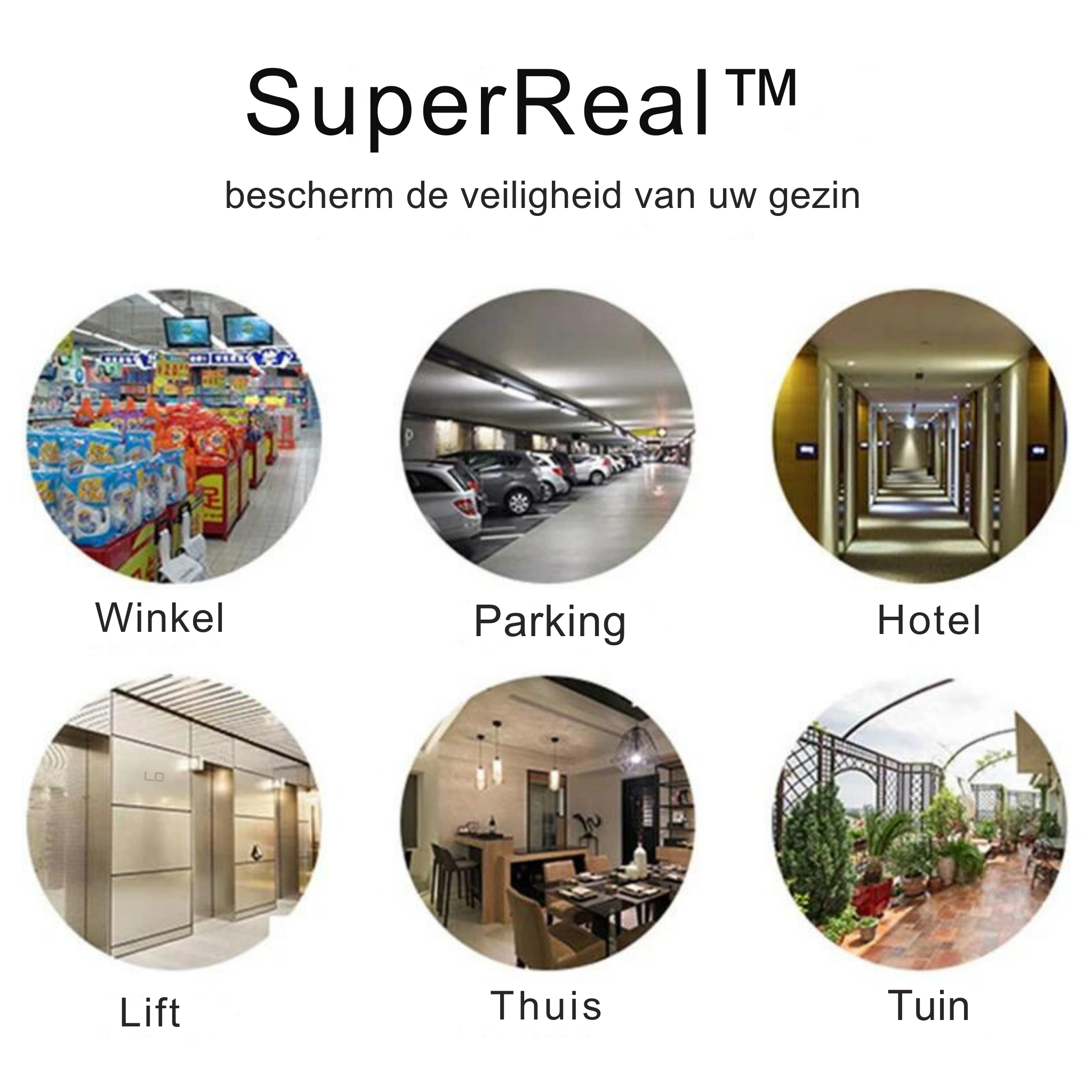 SuperReal™ | Jaag inbrekers weg!